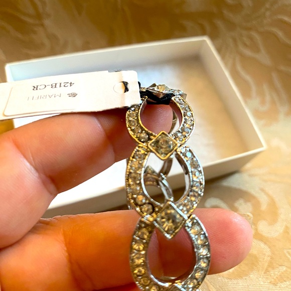 Silver tone and Crystal bracelet - Picture 4 of 4